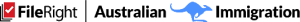FileRight Australian Logo Dark